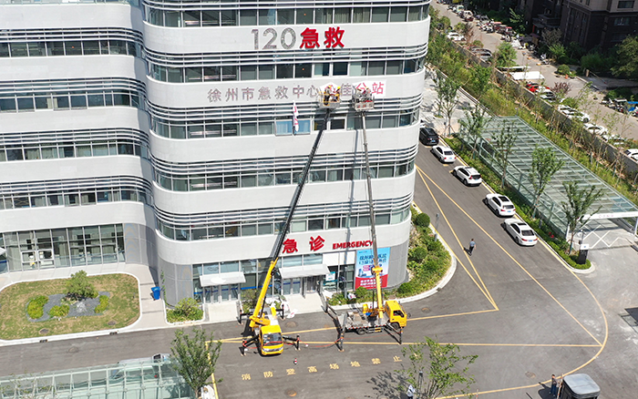 酷暑施工不 “烤” 验：js1996官网 C系列GKS28 成施工 “及时雨”